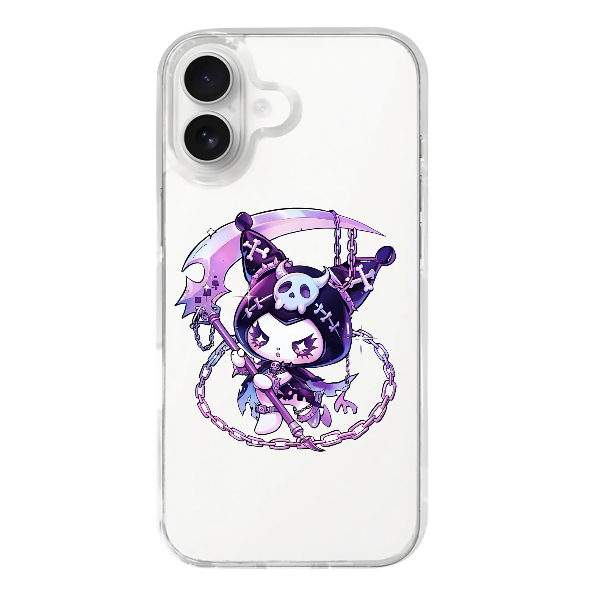 サンリオ グッズ,クロミ - iPhone 17シリーズ 透明スマホケース – 薄型・耐衝撃・精密フィット保護カバー